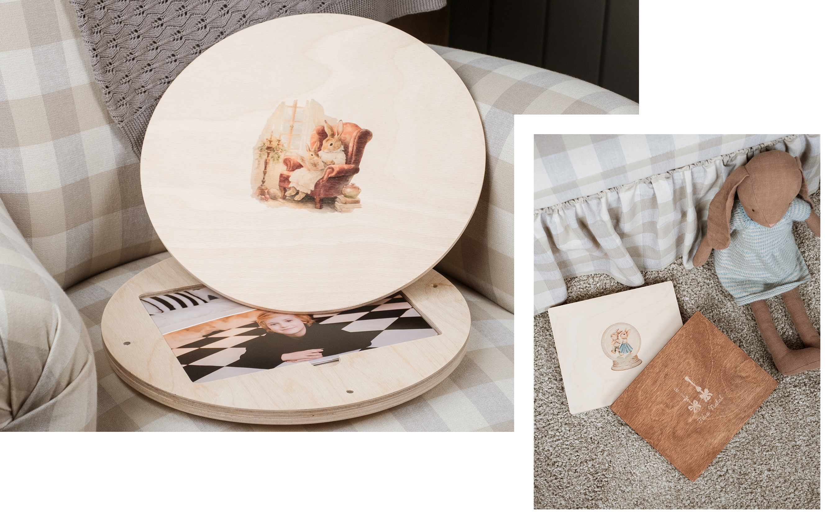 Christmas Print Box Santa