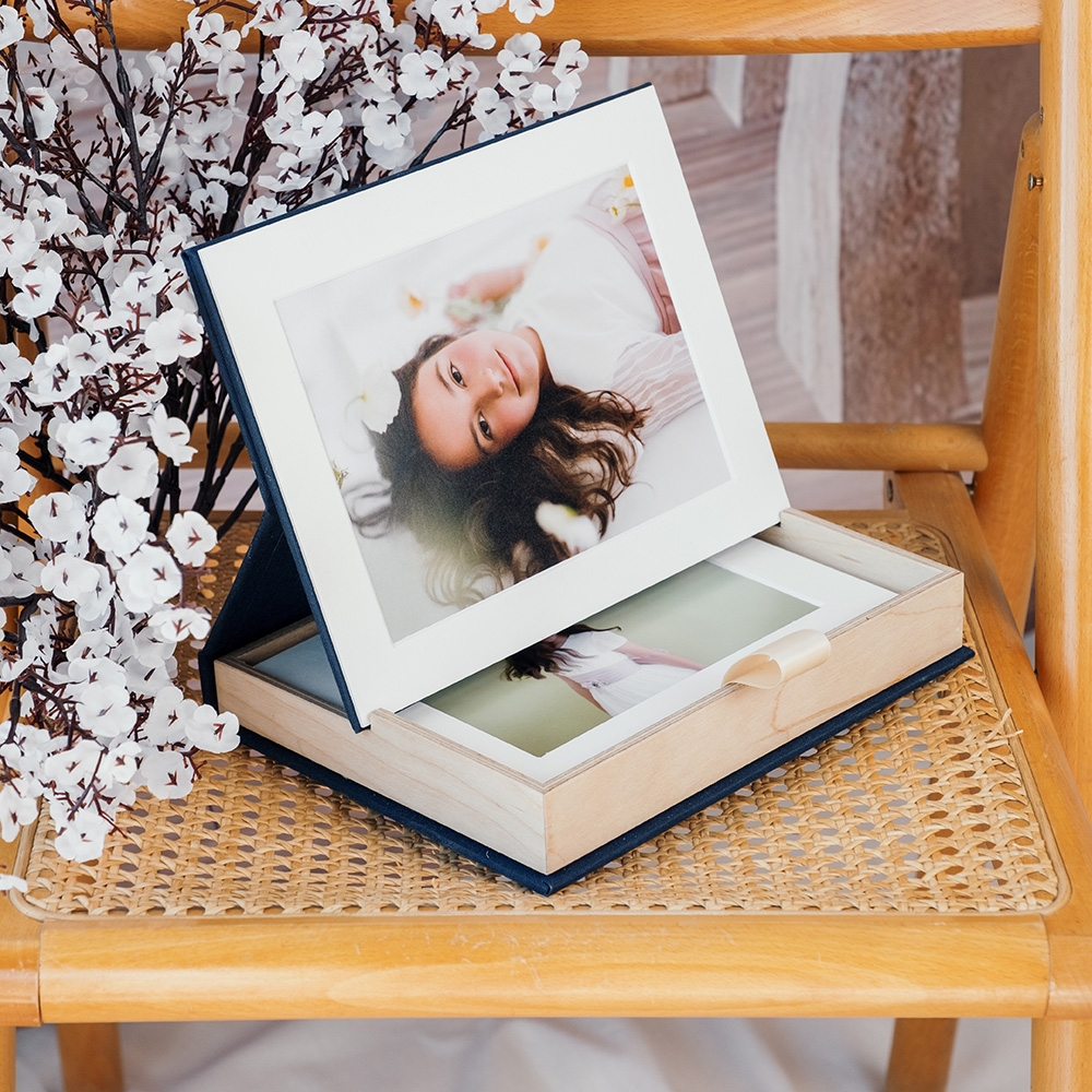 Print Box Frame Passepartout comunhões 1